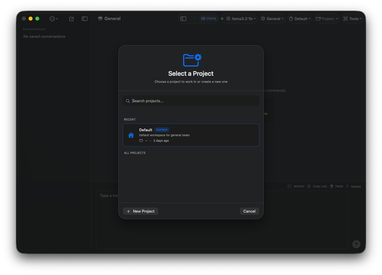 Project Settings 2